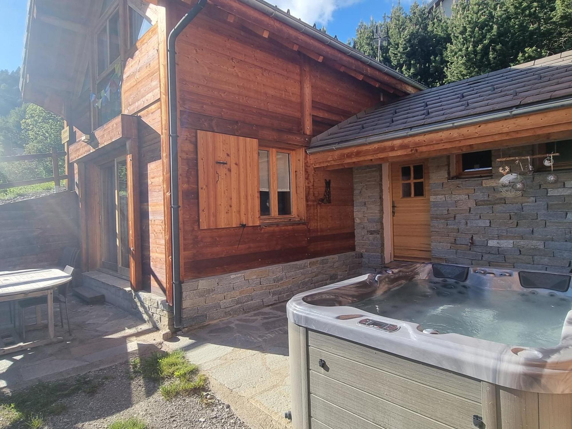 Chalet 6 Pers Avec Spa, Terrasse Plein Sud A Saint-Michel-De-Chaillol - Fr-1-393-22 Exterior photo