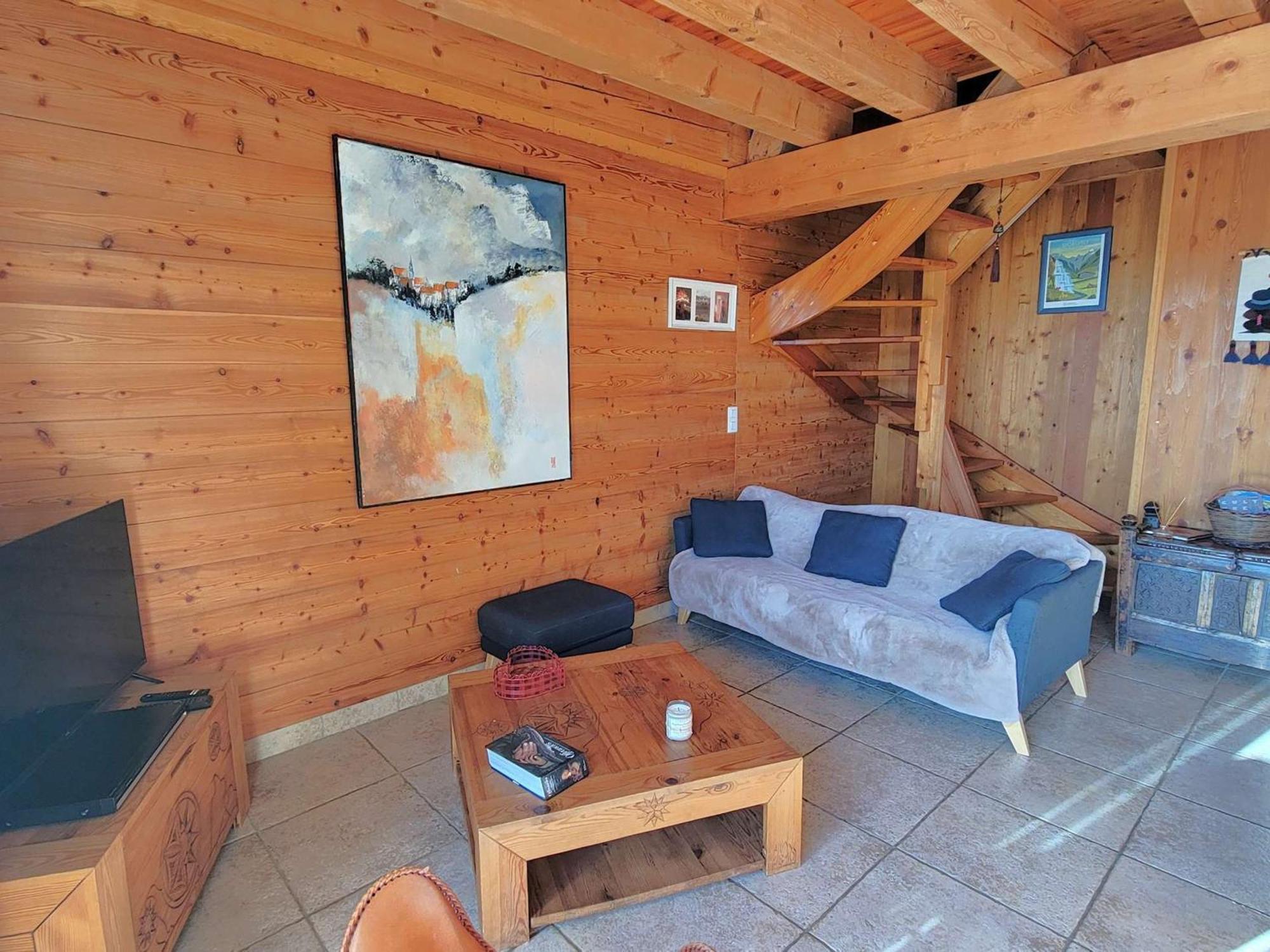 Chalet 6 Pers Avec Spa, Terrasse Plein Sud A Saint-Michel-De-Chaillol - Fr-1-393-22 Exterior photo