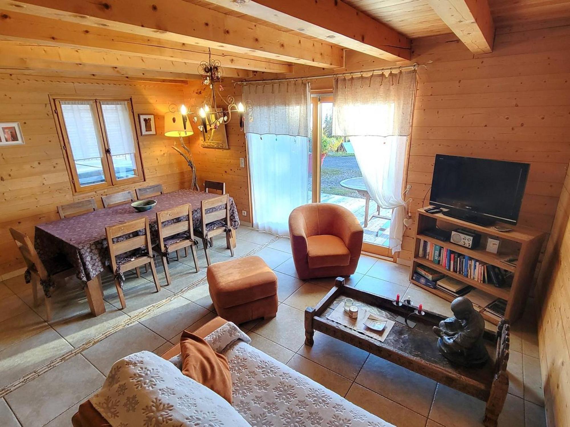 Chalet 6 Pers Avec Spa, Terrasse Plein Sud A Saint-Michel-De-Chaillol - Fr-1-393-22 Exterior photo